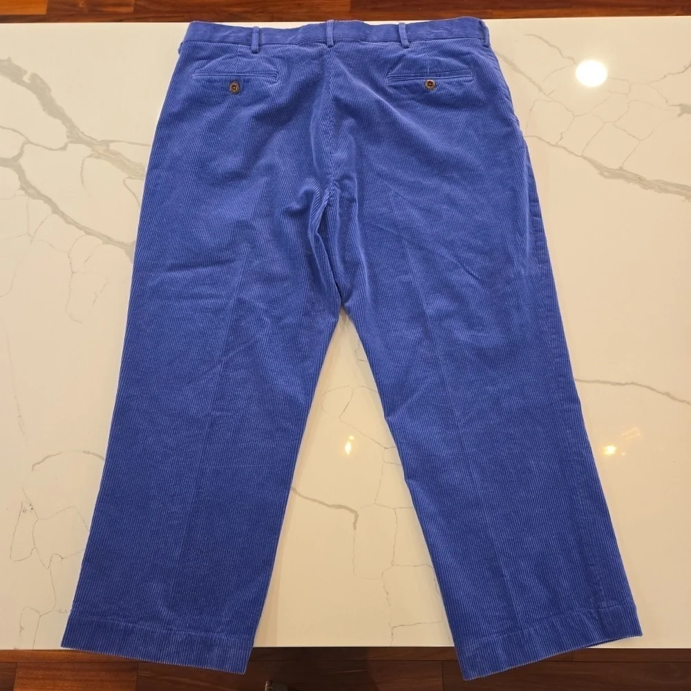 Polo Golf Ralph Lauren Corderoy Mens Pants Blue Size 40W 26L